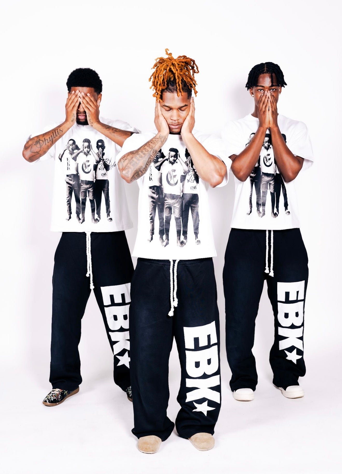 3 WISE BOYS EBK T-SHIRT
